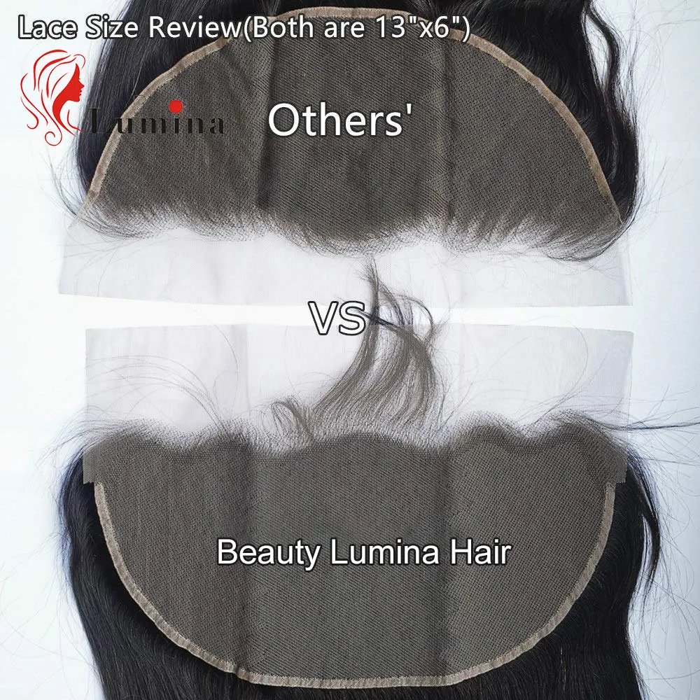13x4 Lace Frontal 4X4 Body Wave Lace Frontal Closure 4x4 Brazilian Remy Hair Pre Plucked 100% Human Hair Lace Frontal 13x4