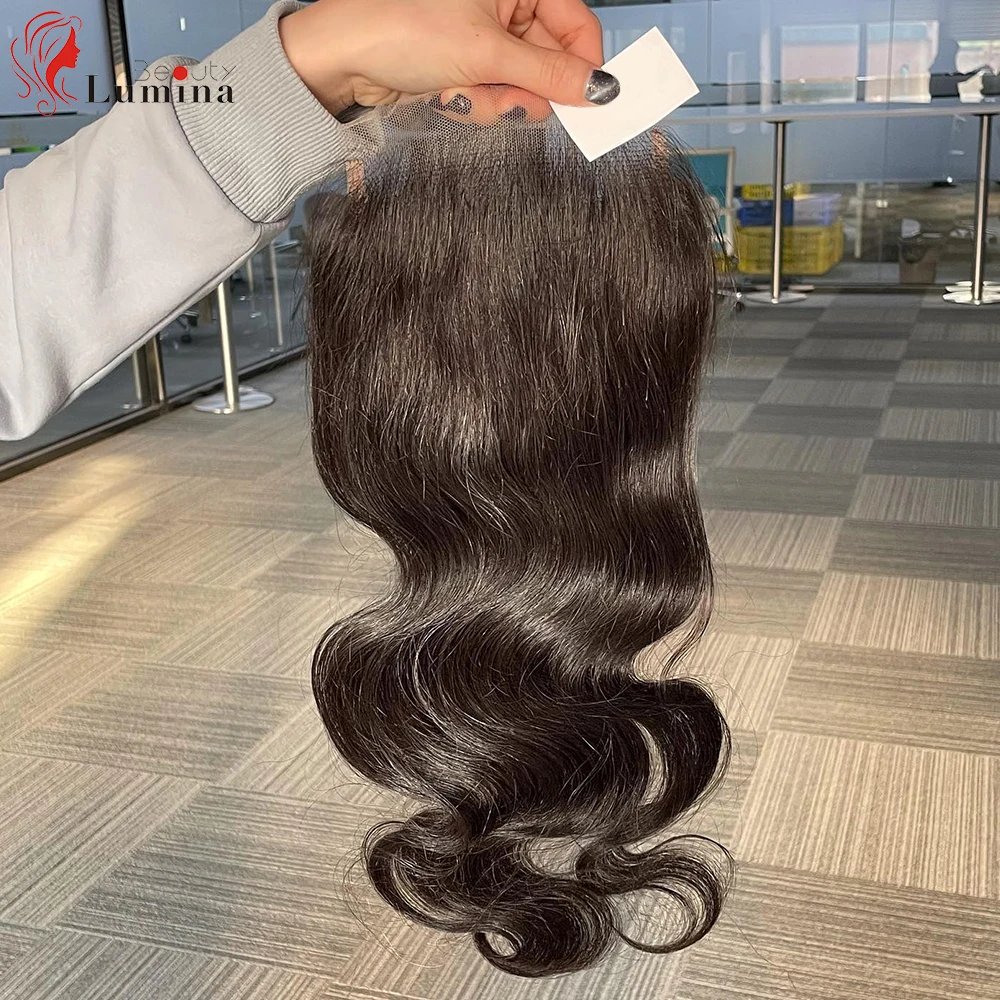 13x4 Lace Frontal 4X4 Body Wave Lace Frontal Closure 4x4 Brazilian Remy Hair Pre Plucked 100% Human Hair Lace Frontal 13x4