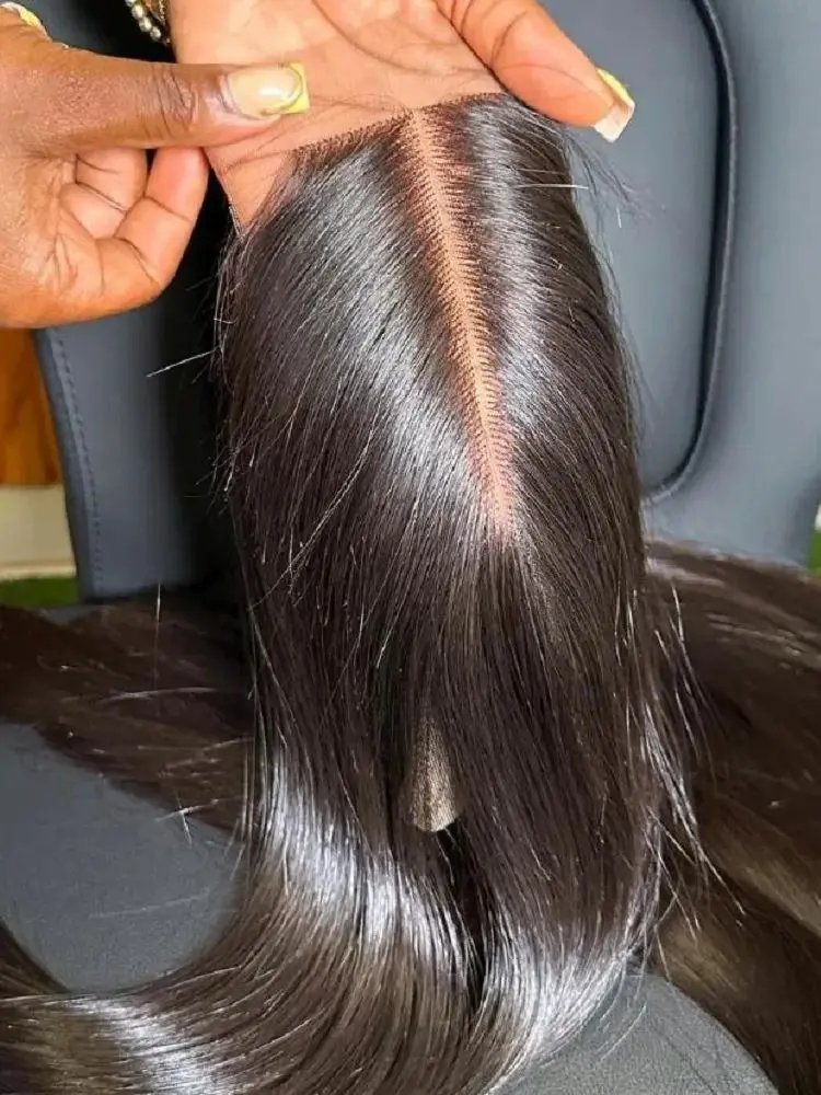 Straight Hair 13x4 HD Transparent Lace Frontal Pre plucked 100% Human Hair Natural Hair Line 4x4 Lace Closure With Baby Hair Straight Hair 13x4 HD Transparent Lace Frontal Pre plucked 100% Human Hair Natural Hair Line 4x4 Lace Closure With Baby Hair