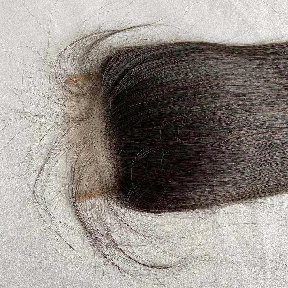 13x4 HD Lace Closure Straight Frontal 100% Human Hair Straight 13x4 Lace Frontal Lace Only Natural Color Remy Hair 4x4 Closure