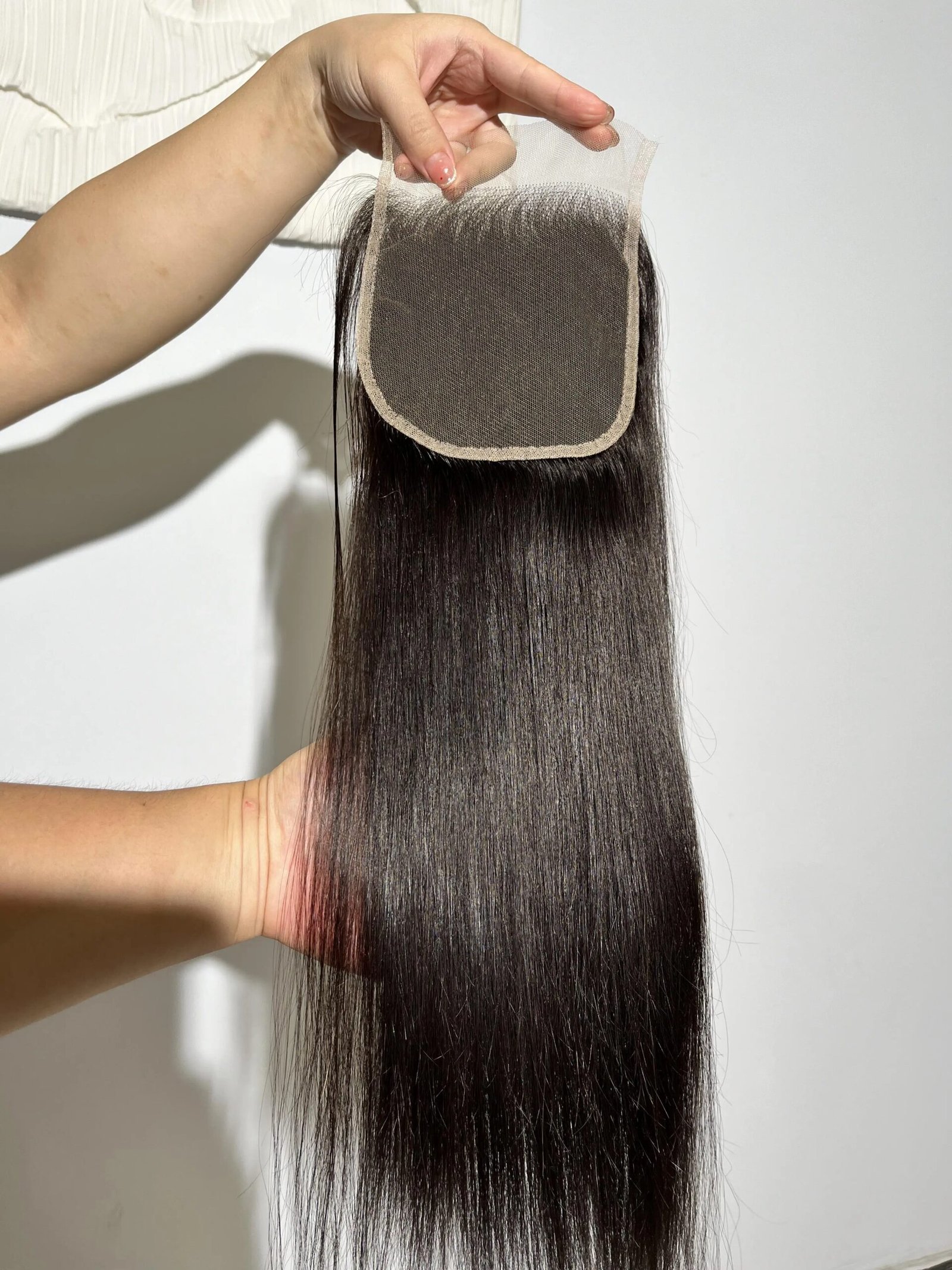 13x4 HD Lace Closure Straight Frontal 100% Human Hair Straight 13x4 Lace Frontal Lace Only Natural Color Remy Hair 4x4 Closure