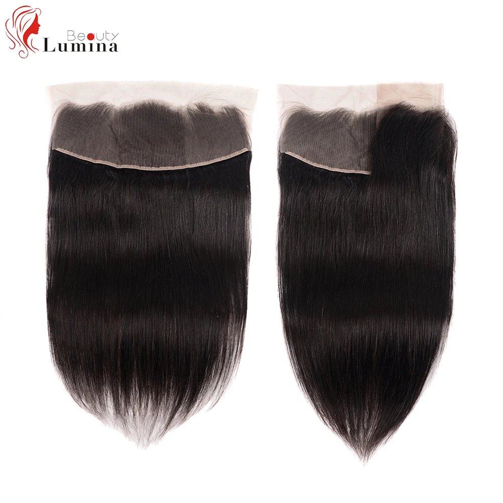Straight 13x4 Lace Frontal Brazilian Straight Human Hair 4x4 Lace Closures Only Pre plucked Natural Color Remy Hair 8-22inches Straight 13x4 Lace Frontal Brazilian Straight Human Hair 4x4 Lace Closures Only Pre plucked Natural Color Remy Hair 8-22inches
