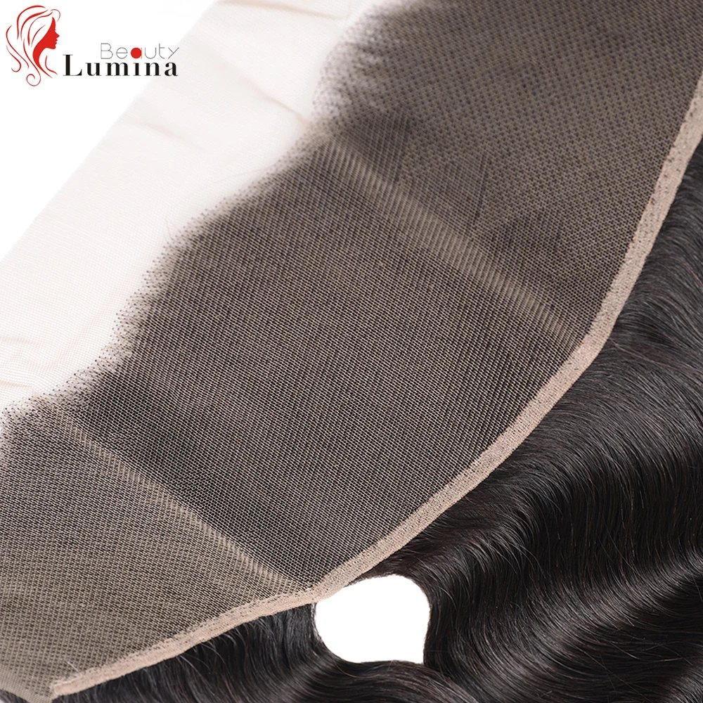 Body Wave Lace Frontal Closure Only 4x4 Lace Closure Brazilian Remy Hair Pre Plucked 100% Human Hair Body WaveLace Frontal 13x4