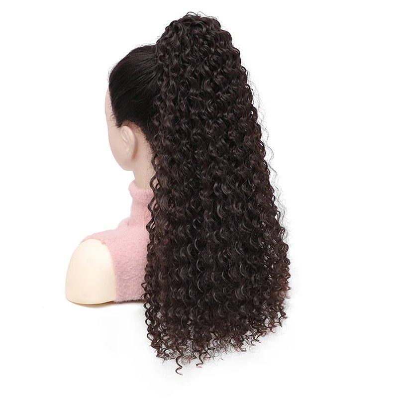 Long Fluffy Curly Hair Ponytail for Women Synthetic Kinky Curly Ponytail Hair Extensions 20 Inch Afro Curly Hairpieces Fake Tail Long Fluffy Curly Hair Ponytail for Women Synthetic Kinky Curly Ponytail Hair Extensions 20 Inch Afro Curly Hairpieces Fake Tail