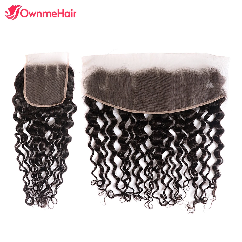 Water Wave 4x4 5x5 13x4 Transparent Lace Frontal Closure Vietnamese Hair Pre Plucked Deep Wave Human Hair Lace Frontal Closure Water Wave 4x4 5x5 13x4 Transparent Lace Frontal Closure Vietnamese Hair Pre Plucked Deep Wave Human Hair Lace Frontal Closure