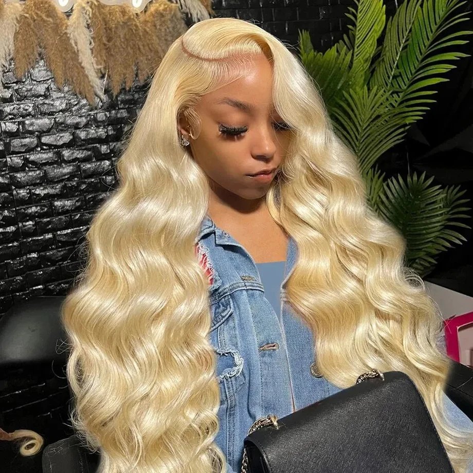 30 38 Inch Honey Blonde 613 HD Lace Frontal Wigs 13x6 Body Wave Human Hair 100% Brazilian 13x4 Lace Front Wig For Black Women