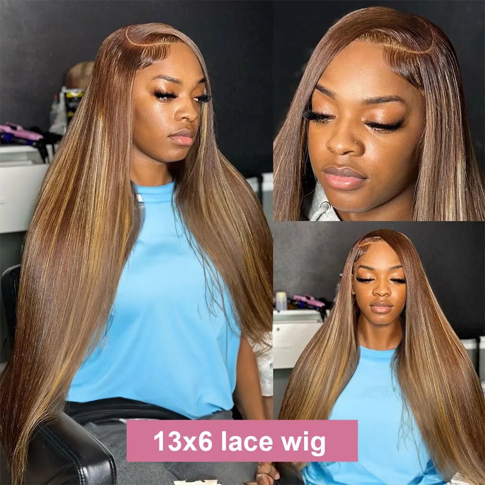 30 32 Inch 4/27 Highlight Straight Wigs Human Hair Lace Frontal Wig HD Lace Wig 13X6 Human Hair 13X4 Lace Front Remy Wig 200% 30 32 Inch 4/27 Highlight Straight Wigs Human Hair Lace Frontal Wig HD Lace Wig 13X6 Human Hair 13X4 Lace Front Remy Wig 200%