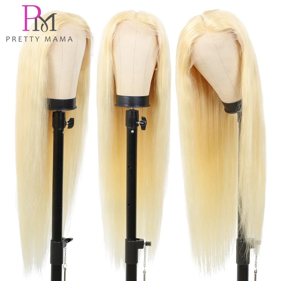 613 Blonde 13x4 13x6 Lace Frontal Wig Brazilian Straight Lace Front Wig 100% Human Hair Color Lace Front Wigs On Sale Clearance