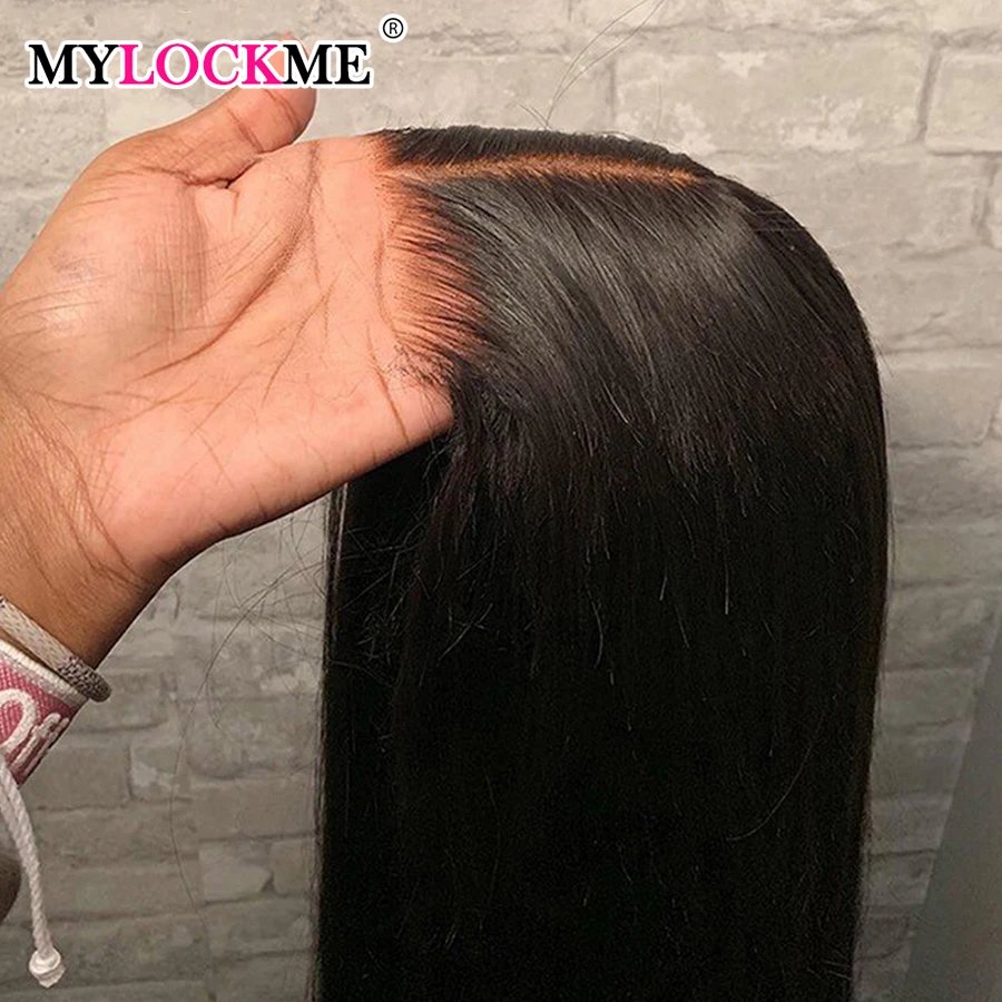 Wear Easy Go Straight Lace Wig 13x4 13x6 Lace Front Wigs Pre-Cut Lace Human Hair Wigs Ready To Wear 360 6x4 5x5 Lace Closure Wig