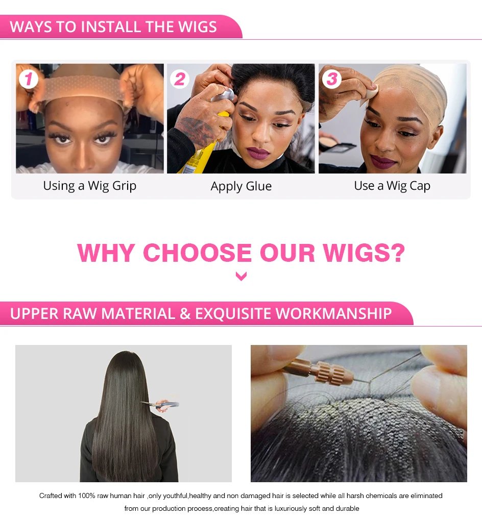 30 40 Inches 13x6 Deep Wave Human Hair Wig 13x4 360 HD Lace Frontal Hair Wig 7x5 Glueless Curly Lace Front Human Hair Wigs 250%