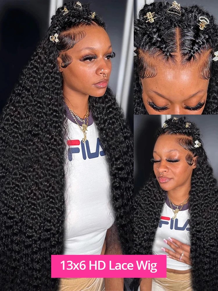 30 40 Inches 13×6 Deep Wave Human Hair Wig 13×4 360 HD Lace Frontal Hair Wig 7×5 Glueless Curly Lace Front Human Hair Wigs 250% 30 40 Inches 13x6 Deep Wave Human Hair Wig 13x4 360 HD Lace Frontal Hair Wig 7x5 Glueless Curly Lace Front Human Hair Wigs 250%