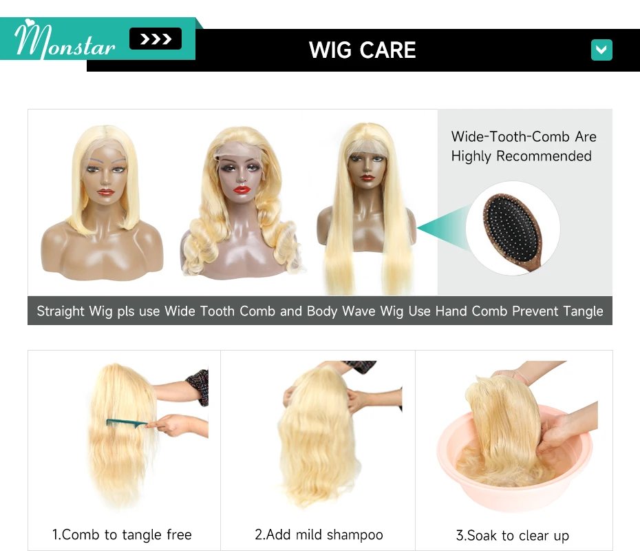 13x4 13x6 360 HD Transparent 613 Lace Frontal Wig Honey Blonde Color Brazilian Raw Body Wave Lace Front Human Hair Wig for Women