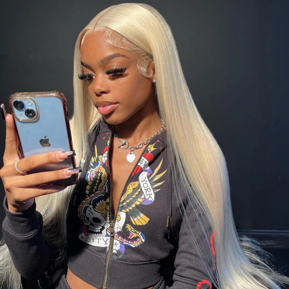 30 Inch Straight Blonde 613 Hd Lace Frontal Wig 13x6 Transparent Human Hair Wigs For Black Women 13x4 Lace Frontal Colored Wig