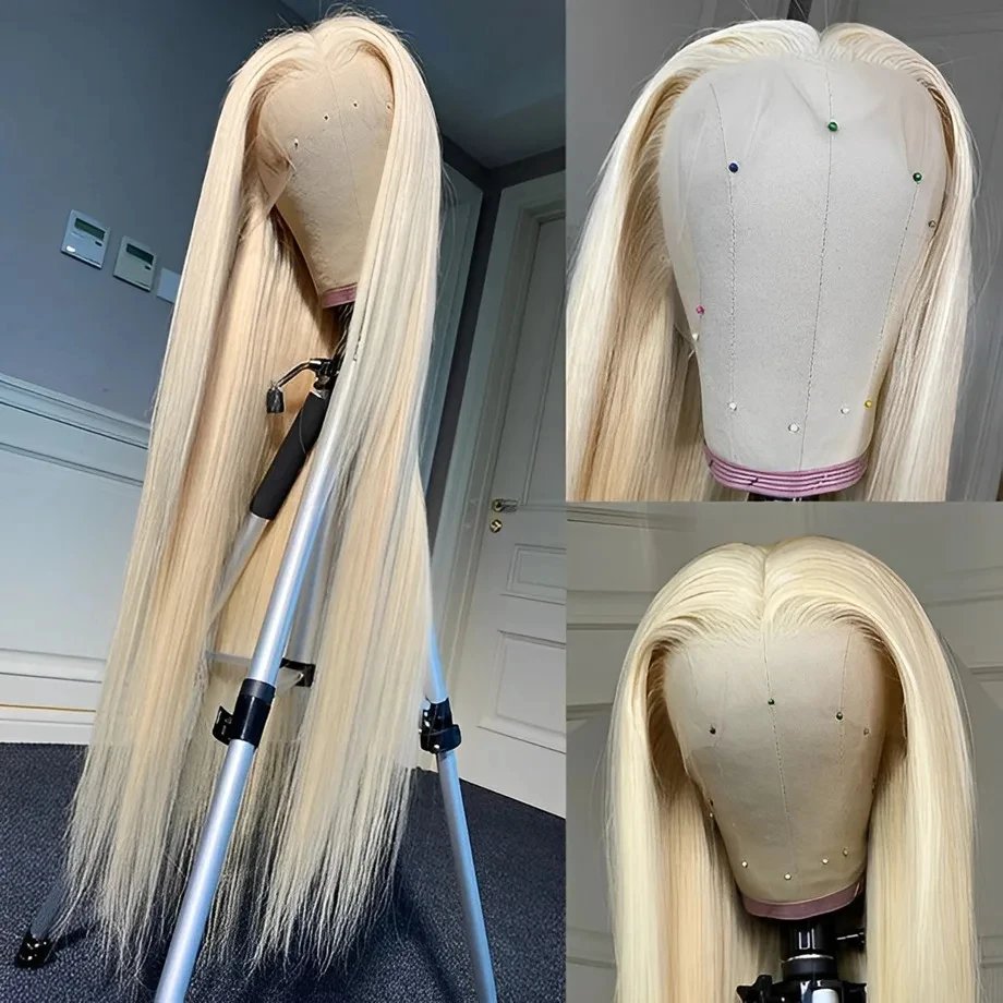 30 Inch Straight Blonde 613 Hd Lace Frontal Wig 13x6 Transparent Human Hair Wigs For Black Women 13x4 Lace Frontal Colored Wig