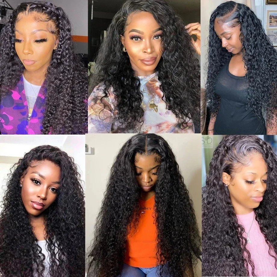 Glueless 5x5 Ready to Wear Deep Wave HD Lace Clousure Wig Human Hair Pre Plucked 6x4 Curly Brazilian Transparent Lace Front Wigs Glueless 5x5 Ready to Wear Deep Wave HD Lace Clousure Wig Human Hair Pre Plucked 6x4 Curly Brazilian Transparent Lace Front Wigs