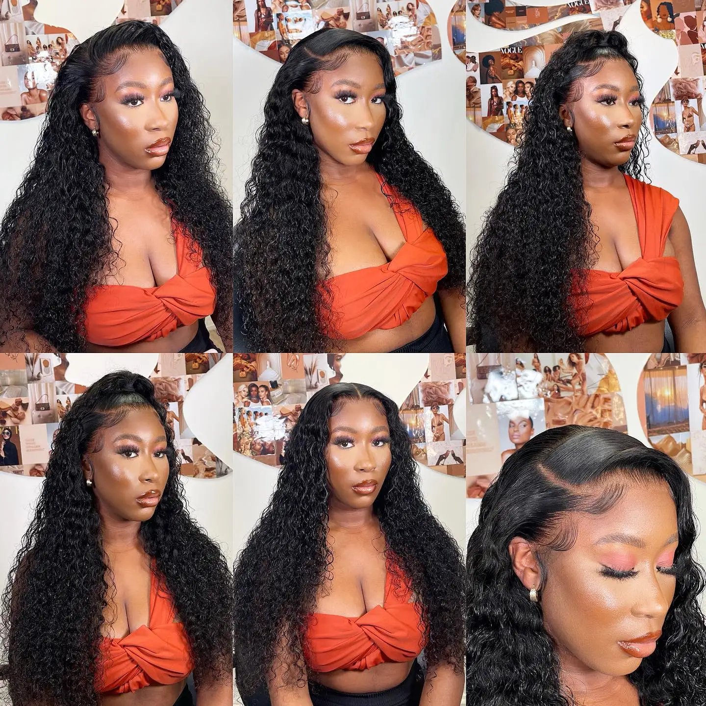 Glueless 5x5 Ready to Wear Deep Wave HD Lace Clousure Wig Human Hair Pre Plucked 6x4 Curly Brazilian Transparent Lace Front Wigs Glueless 5x5 Ready to Wear Deep Wave HD Lace Clousure Wig Human Hair Pre Plucked 6x4 Curly Brazilian Transparent Lace Front Wigs