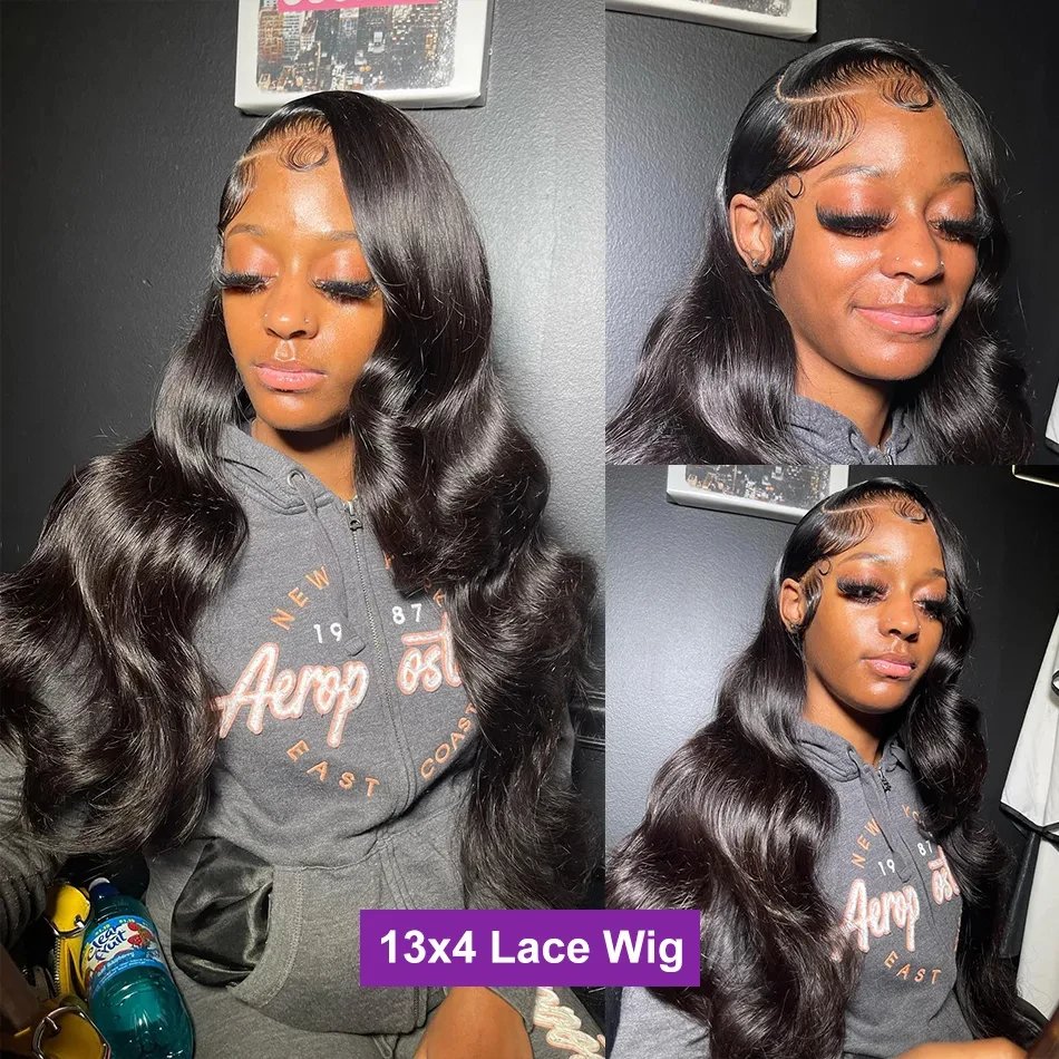 Wiggogo 40 Inch Body Wave Human Hair Wigs 13X6 Hd Lace Frontal Wig 13X4 Lace Front Human Hair Wigs 4X4 5X5 Hd Lace Closure Wig