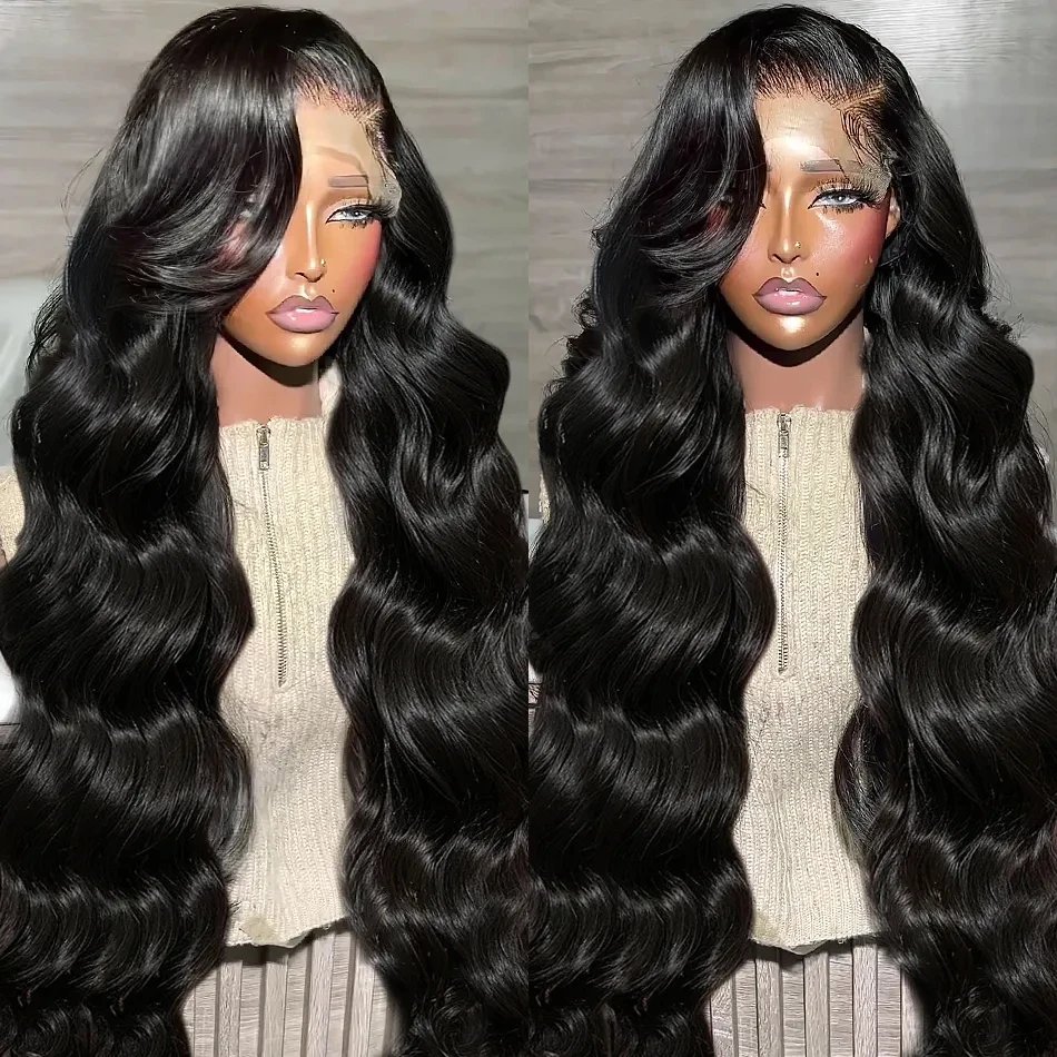 Wiggogo 40 Inch Body Wave Human Hair Wigs 13X6 Hd Lace Frontal Wig 13X4 Lace Front Human Hair Wigs 4X4 5X5 Hd Lace Closure Wig