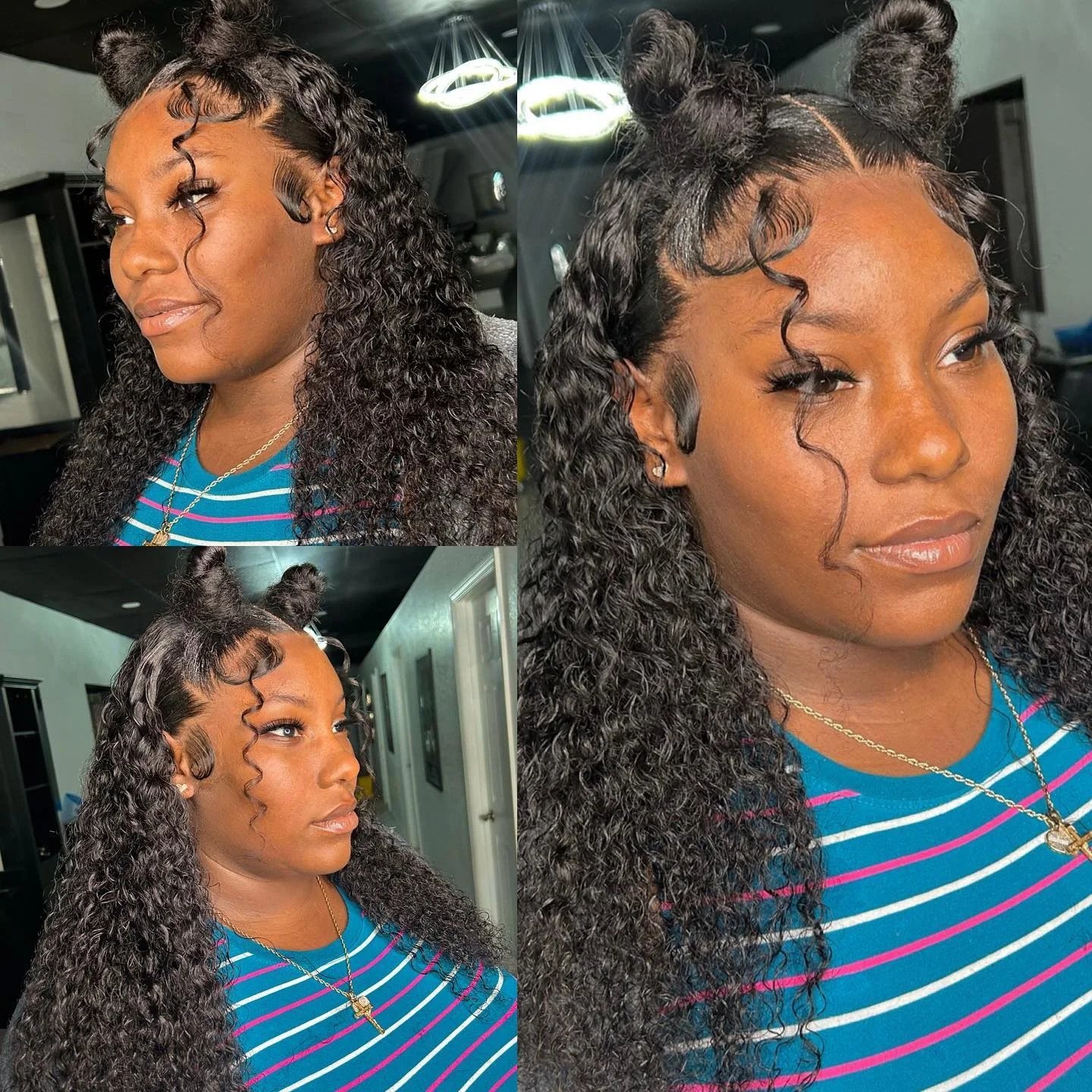 Deep Wave Frontal Wig Hd Lace Wig 13x6 100% Curly Human Hair Wig Accessories For Women Preplucked 13x4 Lace Front wigs