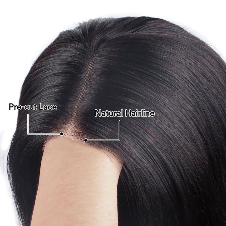 Glueless Wig Human Hair Ready To Wear Water Wave Lace Front Wig 4x4 5x5 Lace Closure Black Wig Curly HD Lace Frontal Human Hair