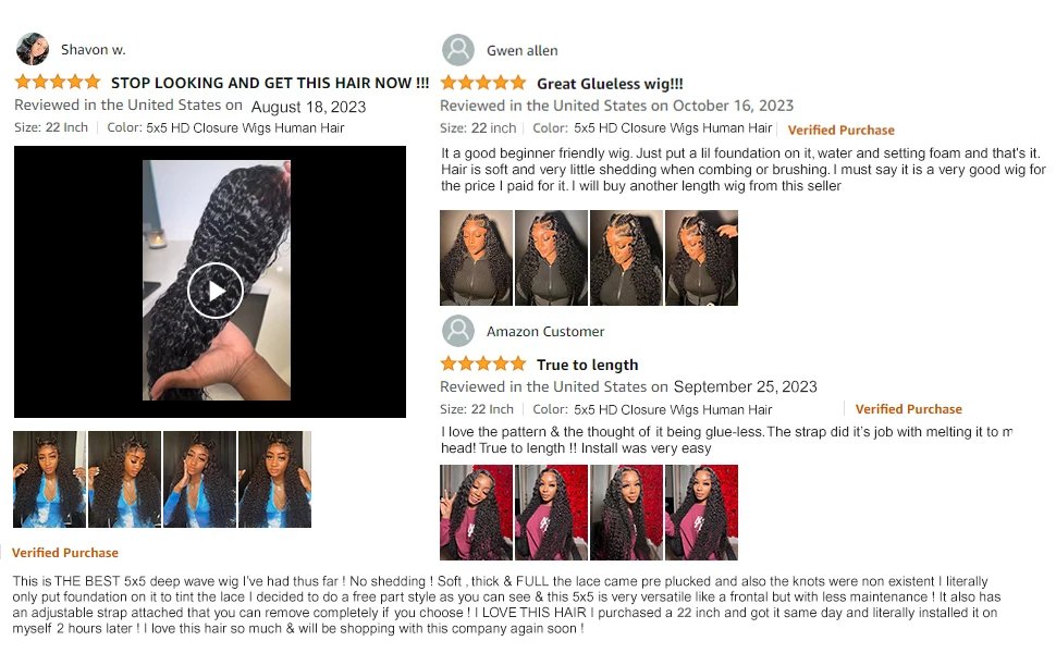 5x5 Deep Wave Water Wave Brazilian Hair Glueless Wig 4x4 Glueless Wear Go Precut Lace Curly Human Hair Frontal Wigs For Women