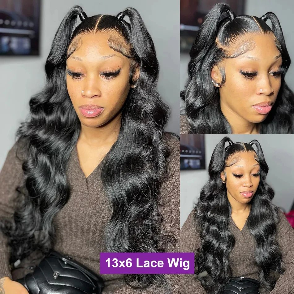 Wiggogo 30 40 Inch Body Wave Human Hair Wigs 13X6 Hd Lace Frontal Wig 13X4 Lace Front Human Hair Wigs 5X5 Hd Lace Closure Wigs