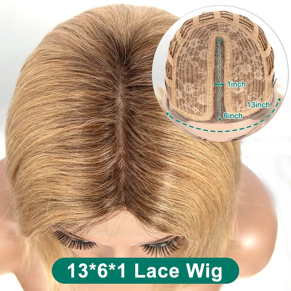 Ginger Lace Front Human Hair Wigs Glueless Wig Short Bob Wig Lace Front Human Hair Wig Pink 613 Blonde Bob Hair Wig Human Hair