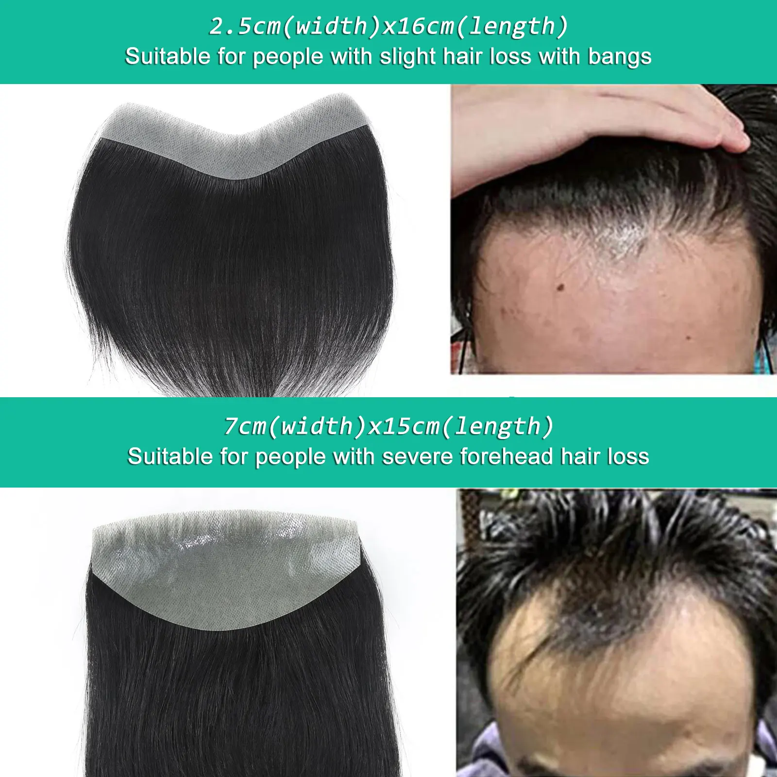 0.06mm Brown Straight Man Toupee V Style Frontal Hairline For Men 15cm Human Hair Ultra Thin Skin PU Men's Capillary Prosthesis 0.06mm Brown Straight Man Toupee V Style Frontal Hairline For Men 15cm Human Hair Ultra Thin Skin PU Men's Capillary Prosthesis