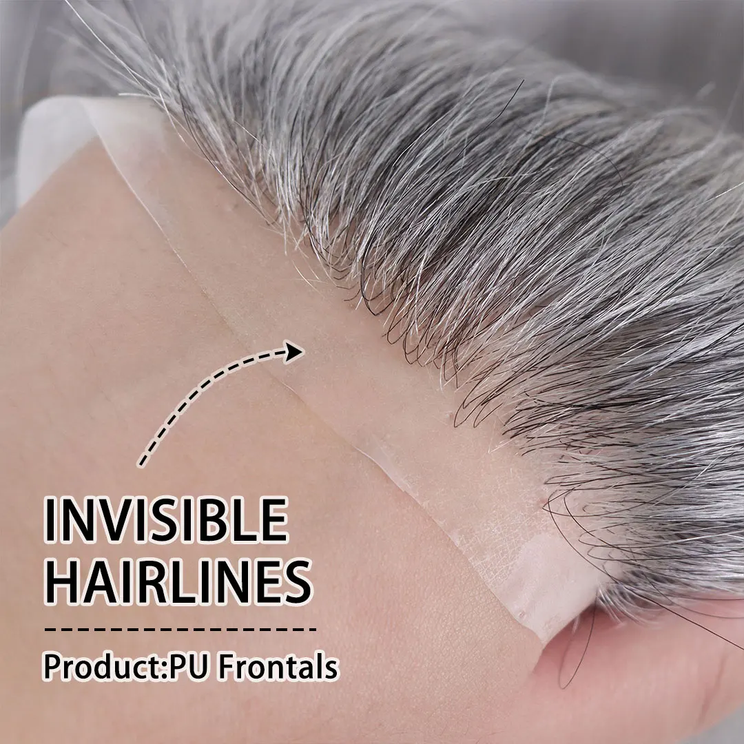 0.06mm Brown Straight Man Toupee V Style Frontal Hairline For Men 15cm Human Hair Ultra Thin Skin PU Men's Capillary Prosthesis 0.06mm Brown Straight Man Toupee V Style Frontal Hairline For Men 15cm Human Hair Ultra Thin Skin PU Men's Capillary Prosthesis