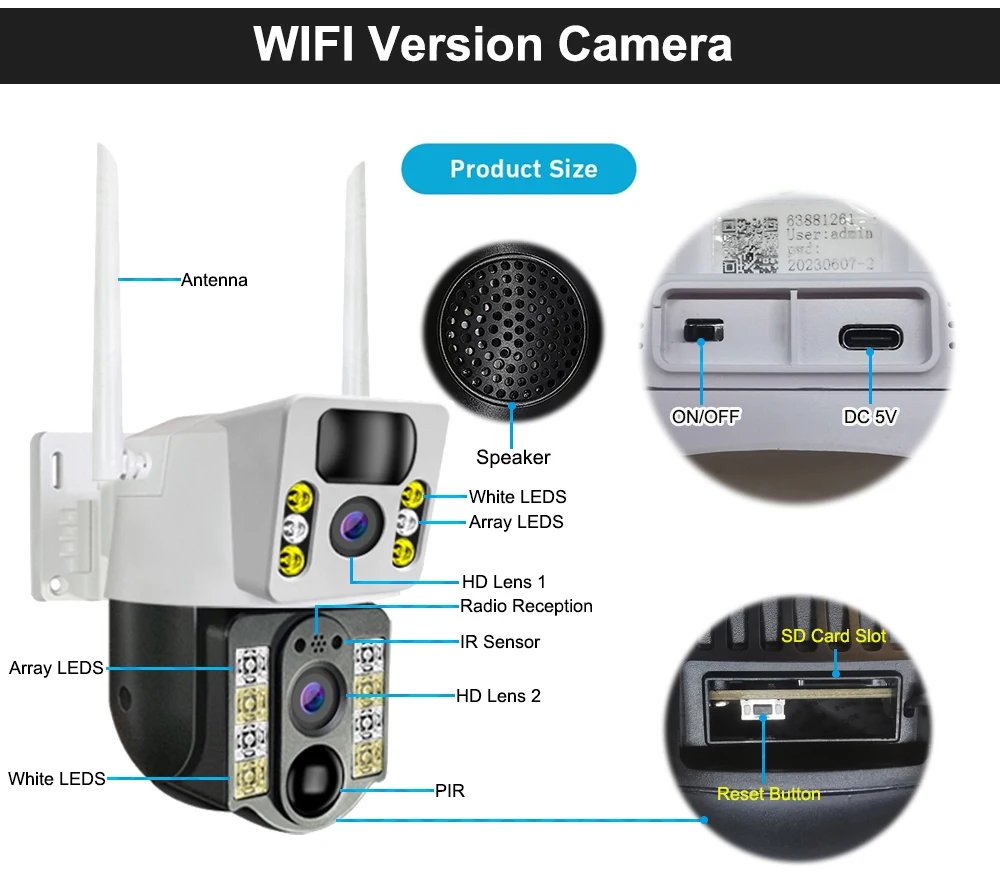 8MP 4K Wireless Solar Camera 4G Sim Outdoor Dual Lens Wifi IP Camera PIR Night Vision V380 Pro CCTV Security Protection Monitor 8MP 4K Wireless Solar Camera 4G Sim Outdoor Dual Lens Wifi IP Camera PIR Night Vision V380 Pro CCTV Security Protection Monitor