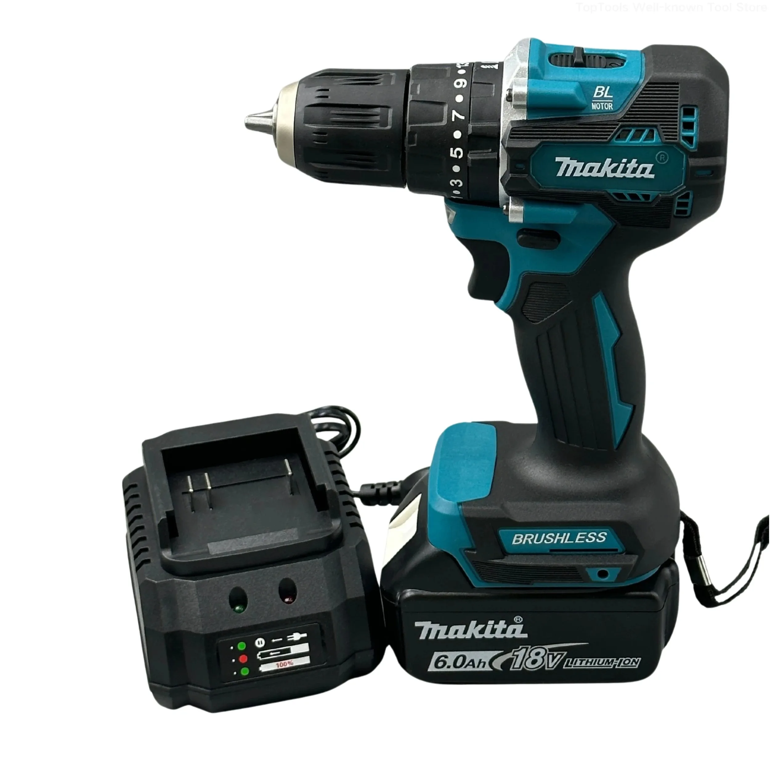 Makita DDF487 Screwdriver Cordless Percussion Drill 18V Electric Variable Speed Brushless Motor Impact Power Tools Power Drill Makita DDF487 Screwdriver Cordless Percussion Drill 18V Electric Variable Speed Brushless Motor Impact Power Tools Power Drill