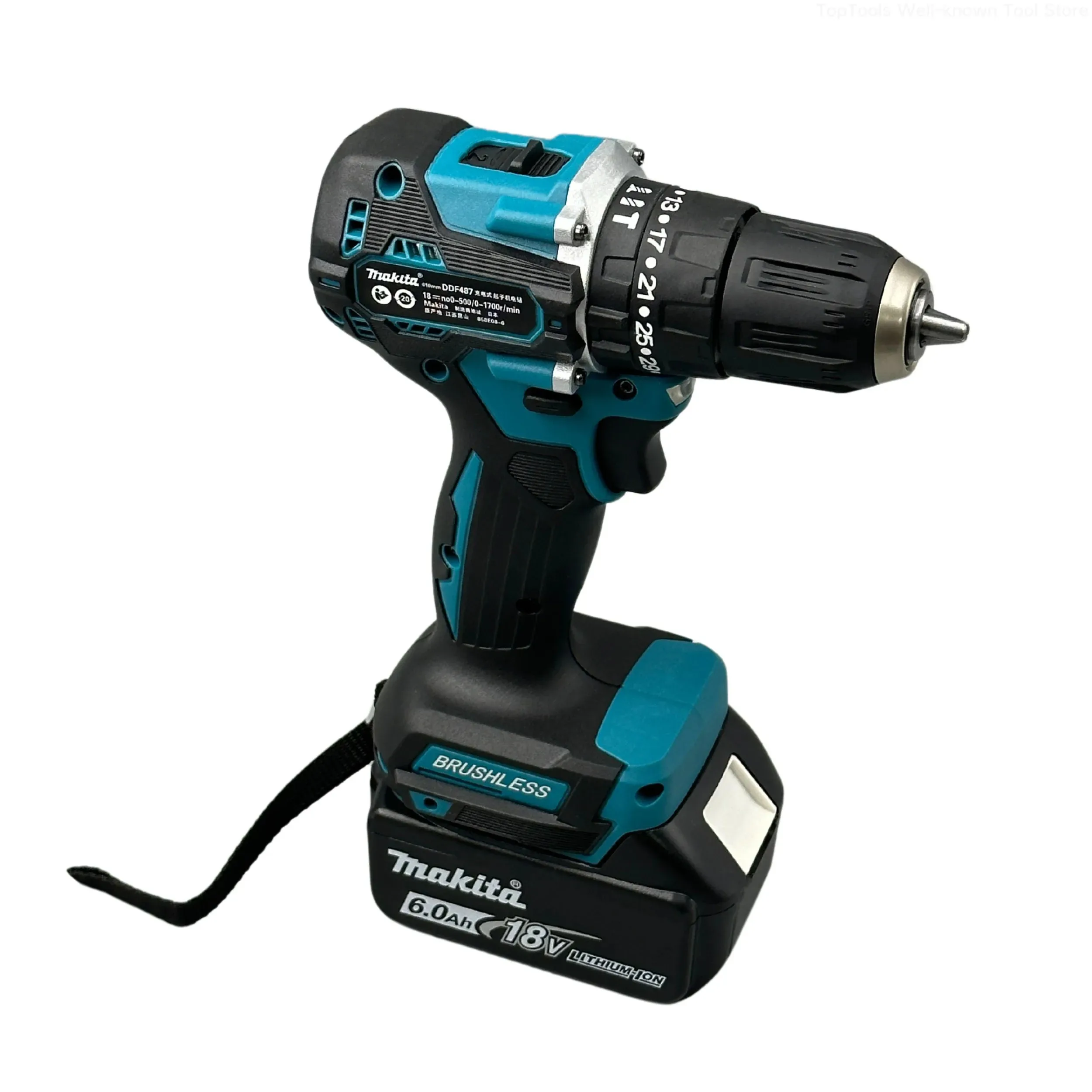 Makita DDF487 Screwdriver Cordless Percussion Drill 18V Electric Variable Speed Brushless Motor Impact Power Tools Power Drill Makita DDF487 Screwdriver Cordless Percussion Drill 18V Electric Variable Speed Brushless Motor Impact Power Tools Power Drill