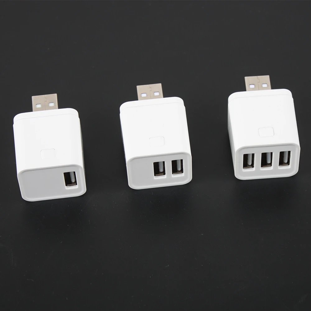Tuya Smart WiFi/Zigbee Micro USB Adaptor 1-3 Gang 5V Mini USB Power Adaptor Charge Plug Timing Voice for Alexa Google Home Alice
