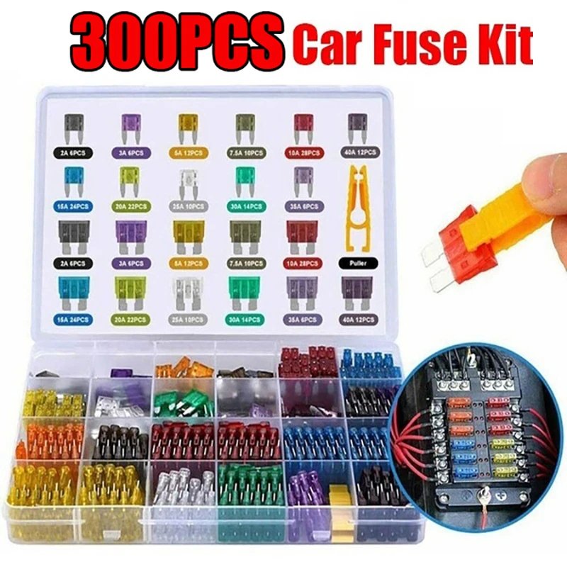Fuse boxes come in various specifications, with 60 and 120PCS not having medium fuses, while 60PCS are packaged in bags Fuse boxes come in various specifications, with 60 and 120PCS not having medium fuses, while 60PCS are packaged in bags