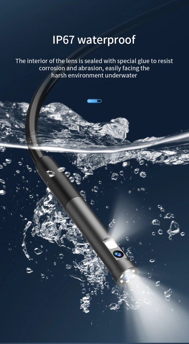 INSKAM Endoscope Inspection Camera 3 in 1 Micro USB/Type-C Mini Inspection Camera for IOS iphone Waterproof Pipeline Borescope INSKAM Endoscope Inspection Camera 3 in 1 Micro USB/Type-C Mini Inspection Camera for IOS iphone Waterproof Pipeline Borescope