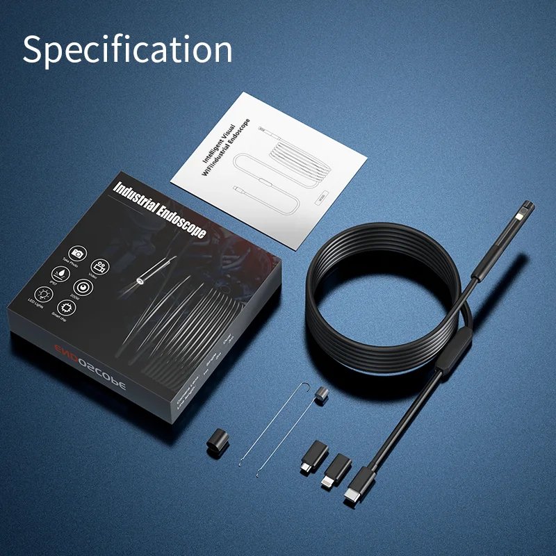 INSKAM Endoscope Inspection Camera 3 in 1 Micro USB/Type-C Mini Inspection Camera for IOS iphone Waterproof Pipeline Borescope INSKAM Endoscope Inspection Camera 3 in 1 Micro USB/Type-C Mini Inspection Camera for IOS iphone Waterproof Pipeline Borescope