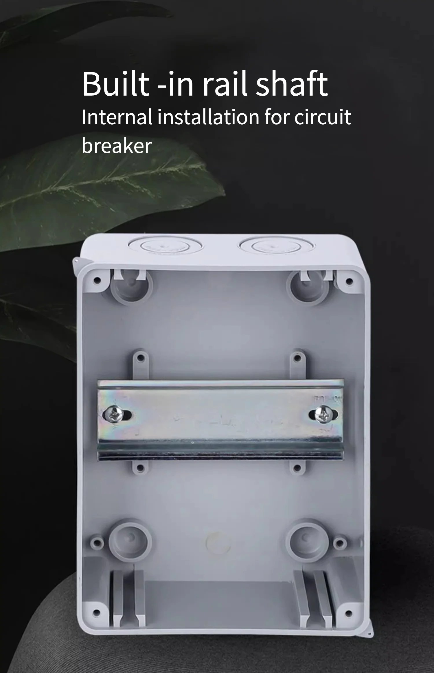 IP65 Waterproof Distribution dc breaker Box 2/3/5/8/12/15/18/24WAY PC /ABS Plastic Outdoor Electrical  MCB solar Junction Box