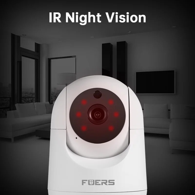 Fuers 5MP WiFi Camera Tuya Smart Home Indoor Wireless IP Surveillance Camera AI Detect Automatic Tracking Security Baby Monitor Fuers 5MP WiFi Camera Tuya Smart Home Indoor Wireless IP Surveillance Camera AI Detect Automatic Tracking Security Baby Monitor