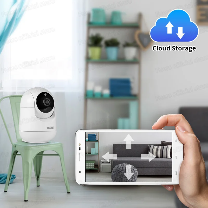 Fuers 5MP WiFi Camera Tuya Smart Home Indoor Wireless IP Surveillance Camera AI Detect Automatic Tracking Security Baby Monitor Fuers 5MP WiFi Camera Tuya Smart Home Indoor Wireless IP Surveillance Camera AI Detect Automatic Tracking Security Baby Monitor