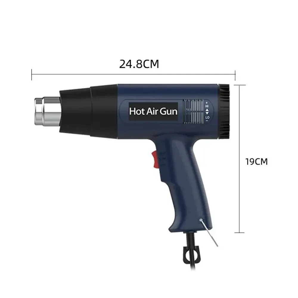 Industrial Hair dryer Heat Gun 2500W Hot Air Gun Air dryer for soldering Thermal blower Soldering station Shrink wrapping Tools Industrial Hair dryer Heat Gun 2500W Hot Air Gun Air dryer for soldering Thermal blower Soldering station Shrink wrapping Tools