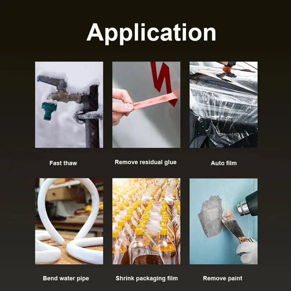 Industrial Hair dryer Heat Gun 2500W Hot Air Gun Air dryer for soldering Thermal blower Soldering station Shrink wrapping Tools Industrial Hair dryer Heat Gun 2500W Hot Air Gun Air dryer for soldering Thermal blower Soldering station Shrink wrapping Tools