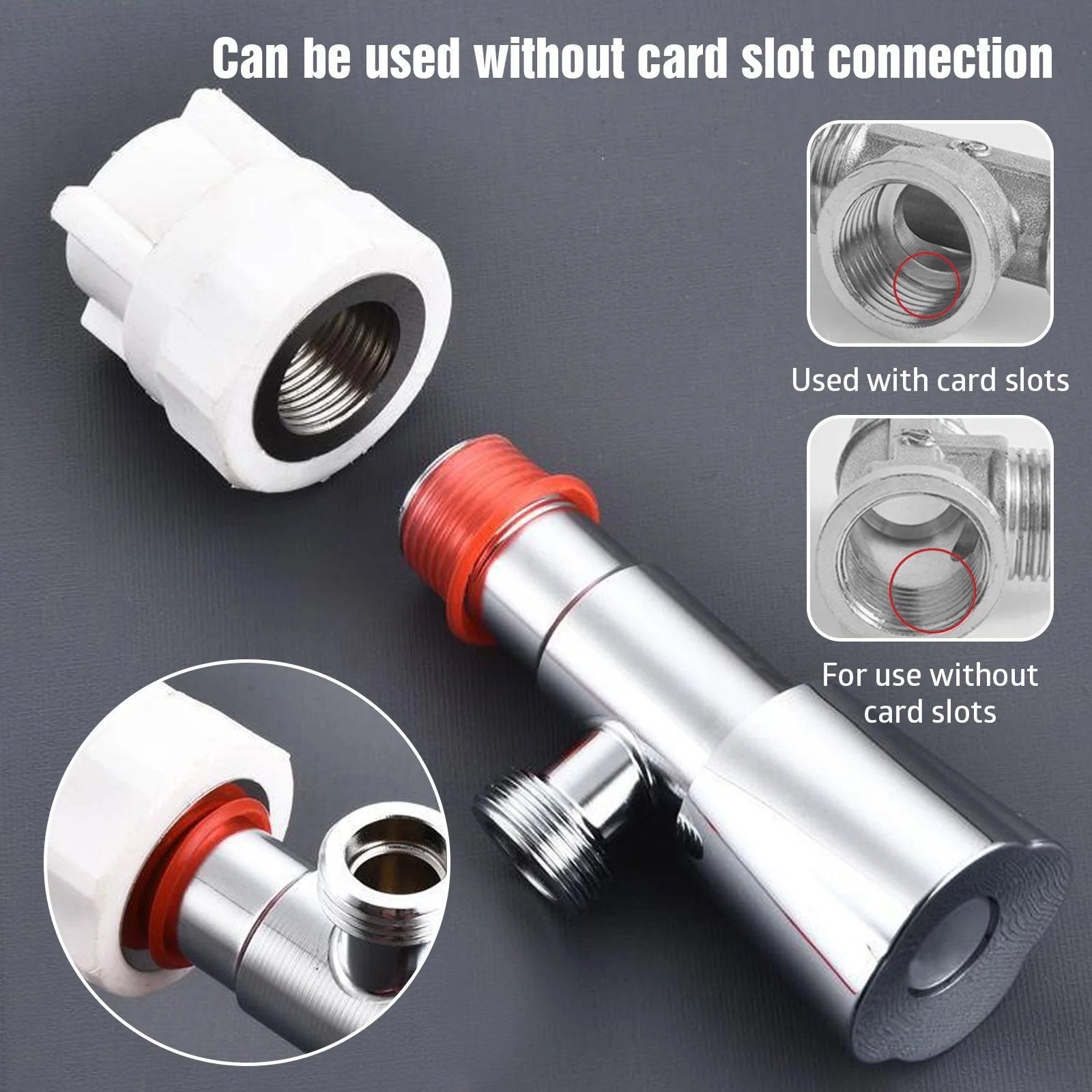 10/50Pcs Faucet Leak-Proof Sealing Gasket Rubber Pipe Sealing Washer Silicone Raw Tape Triangle Valve Hose Plumbing Fitting Plug