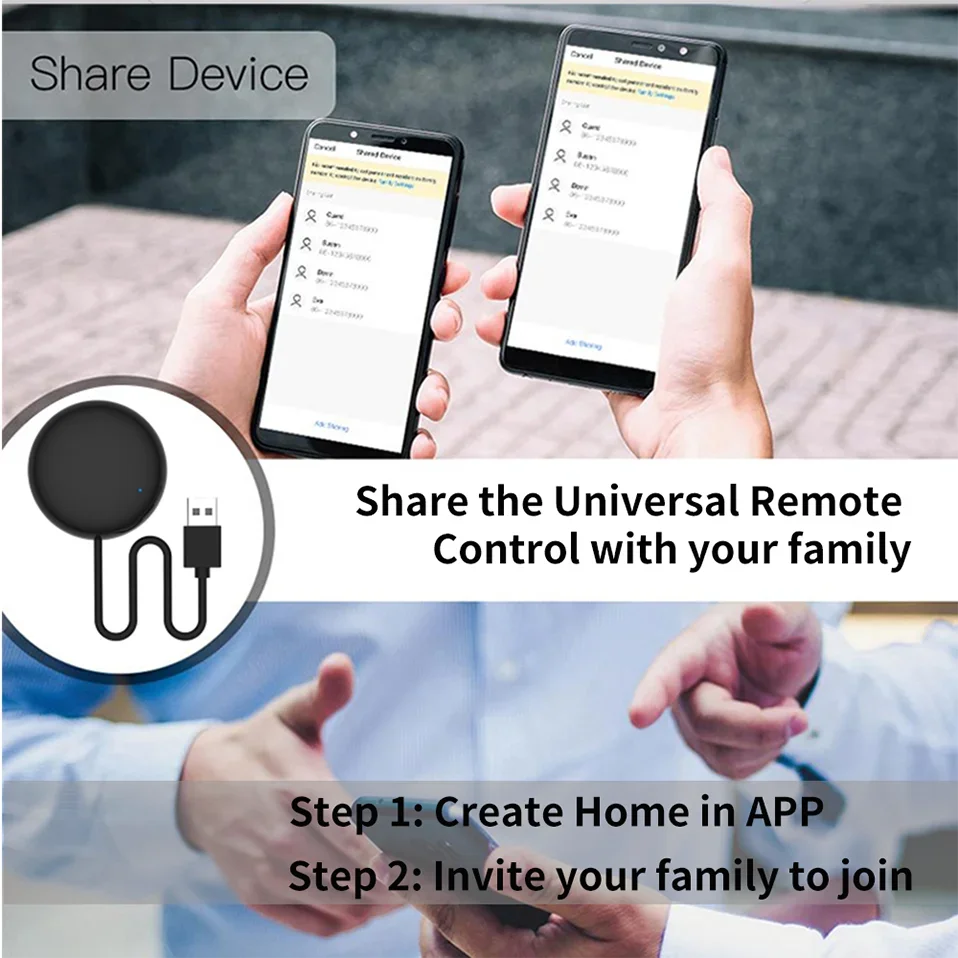 Tuya WiFi IR Remote Control Smart Universal for TV Air Conditioner Alexa Remote Control Work with Google Home Yandex Google Tuya WiFi IR Remote Control Smart Universal for TV Air Conditioner Alexa Remote Control Work with Google Home Yandex Google