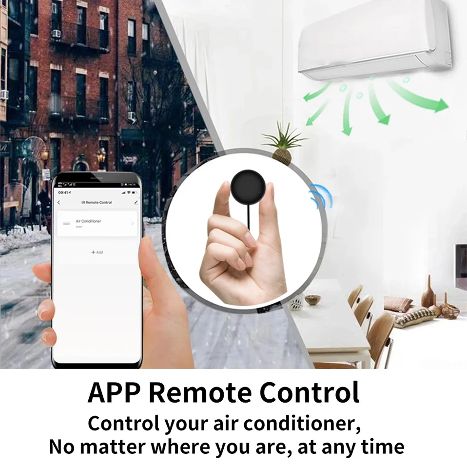 Tuya WiFi IR Remote Control Smart Universal for TV Air Conditioner Alexa Remote Control Work with Google Home Yandex Google Tuya WiFi IR Remote Control Smart Universal for TV Air Conditioner Alexa Remote Control Work with Google Home Yandex Google