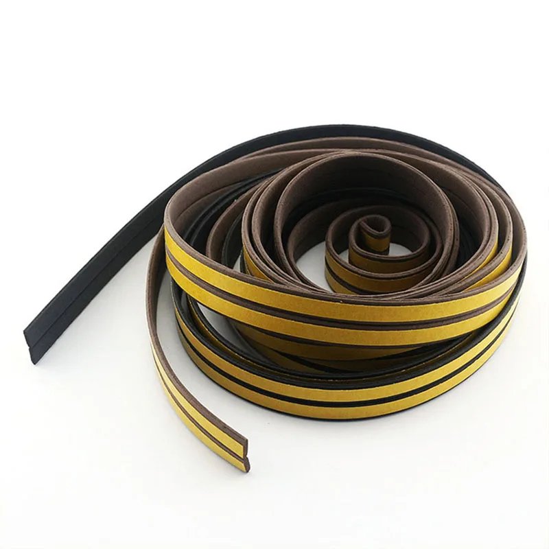 5Meters DIPE Self-Adhesive Door And Window Sealing Strip Glass Window Anti-Collision Rubber Strip Foam Sound Insulation Strip 5Meters DIPE Self-Adhesive Door And Window Sealing Strip Glass Window Anti-Collision Rubber Strip Foam Sound Insulation Strip