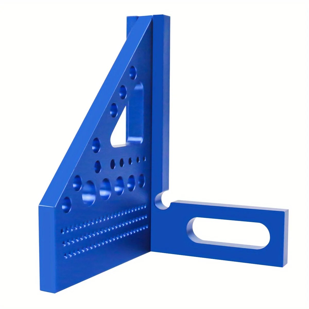 Woodworking Square Protractor, Woodworking Square With Dowel Pins,Aluminum Alloy Miter Triangular Ruler,Angler Scriber Woodworking Square Protractor, Woodworking Square With Dowel Pins,Aluminum Alloy Miter Triangular Ruler,Angler Scriber