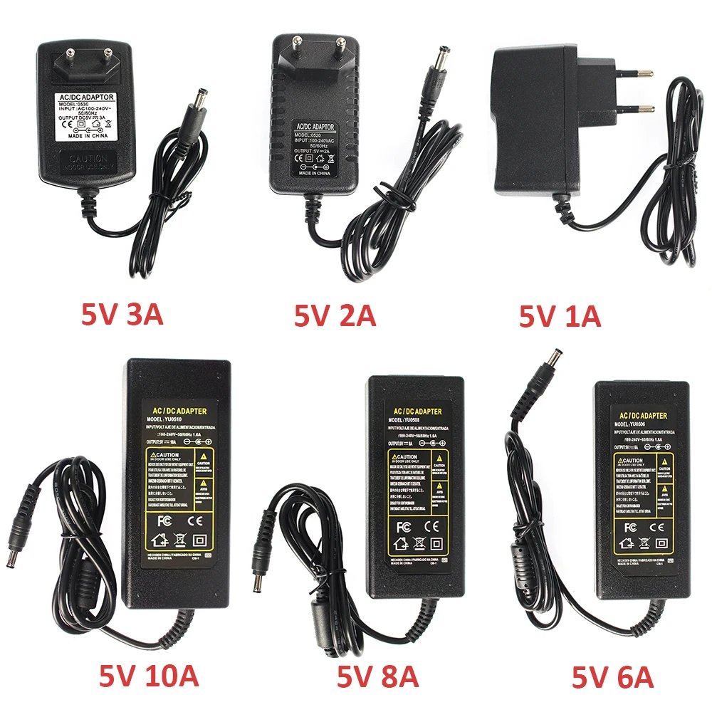 AC to DC 5V 6V 8V 9V 12V 13V 15V 24V Power Supply Adapter 1A 2A 3A 5A 6A 8A 220V To 12V Universal Charger For LED Driver EU US AC to DC 5V 6V 8V 9V 12V 13V 15V 24V Power Supply Adapter 1A 2A 3A 5A 6A 8A 220V To 12V Universal Charger For LED Driver EU US