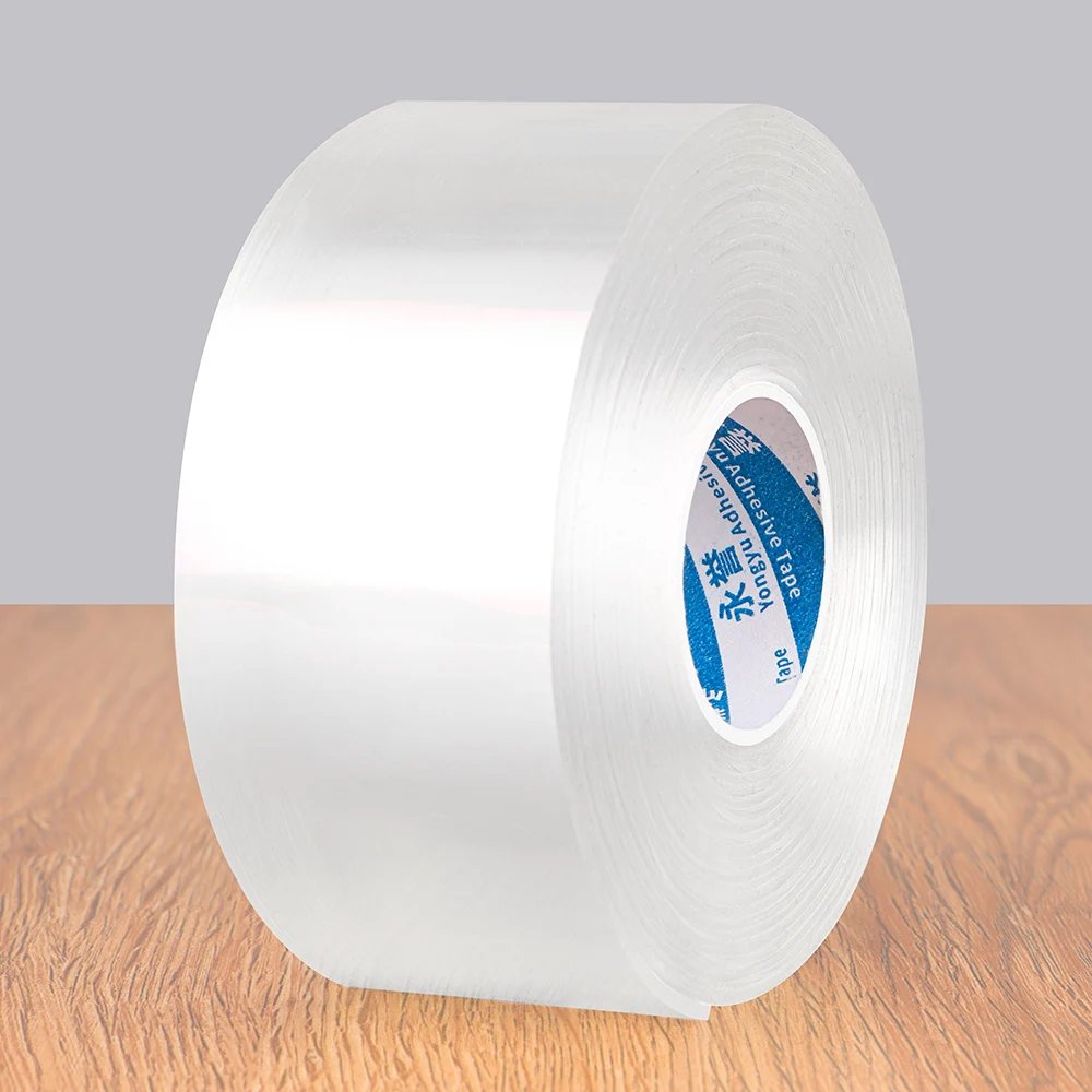 Strong Viscosity Double Sided Nano Tape Removable Waterproof No Trace Reusable Self Adhesive Strips Washable Transparent Tape