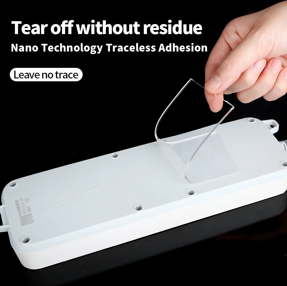 Strong Viscosity Double Sided Nano Tape Removable Waterproof No Trace Reusable Self Adhesive Strips Washable Transparent Tape