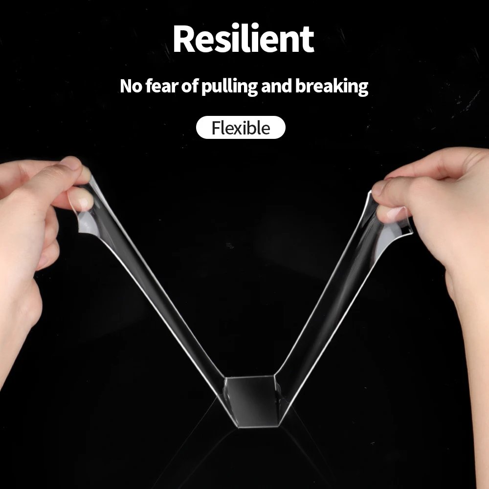 Strong Viscosity Double Sided Nano Tape Removable Waterproof No Trace Reusable Self Adhesive Strips Washable Transparent Tape